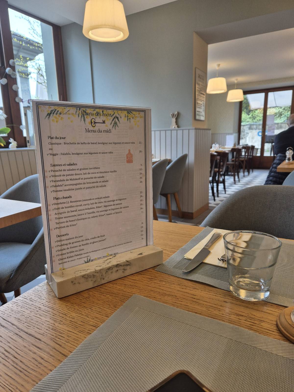 Menu di la Clef 