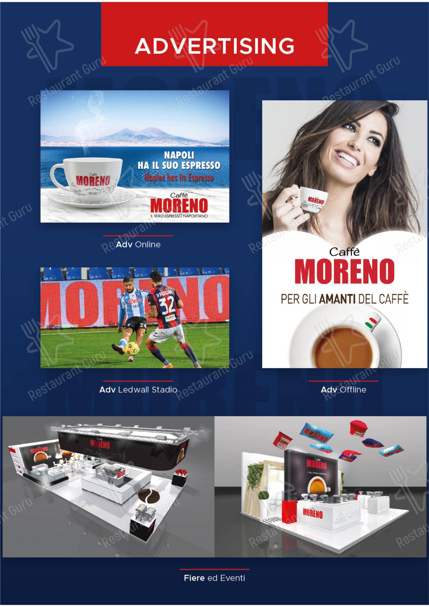 Menu di Caffé Moreno - Menu