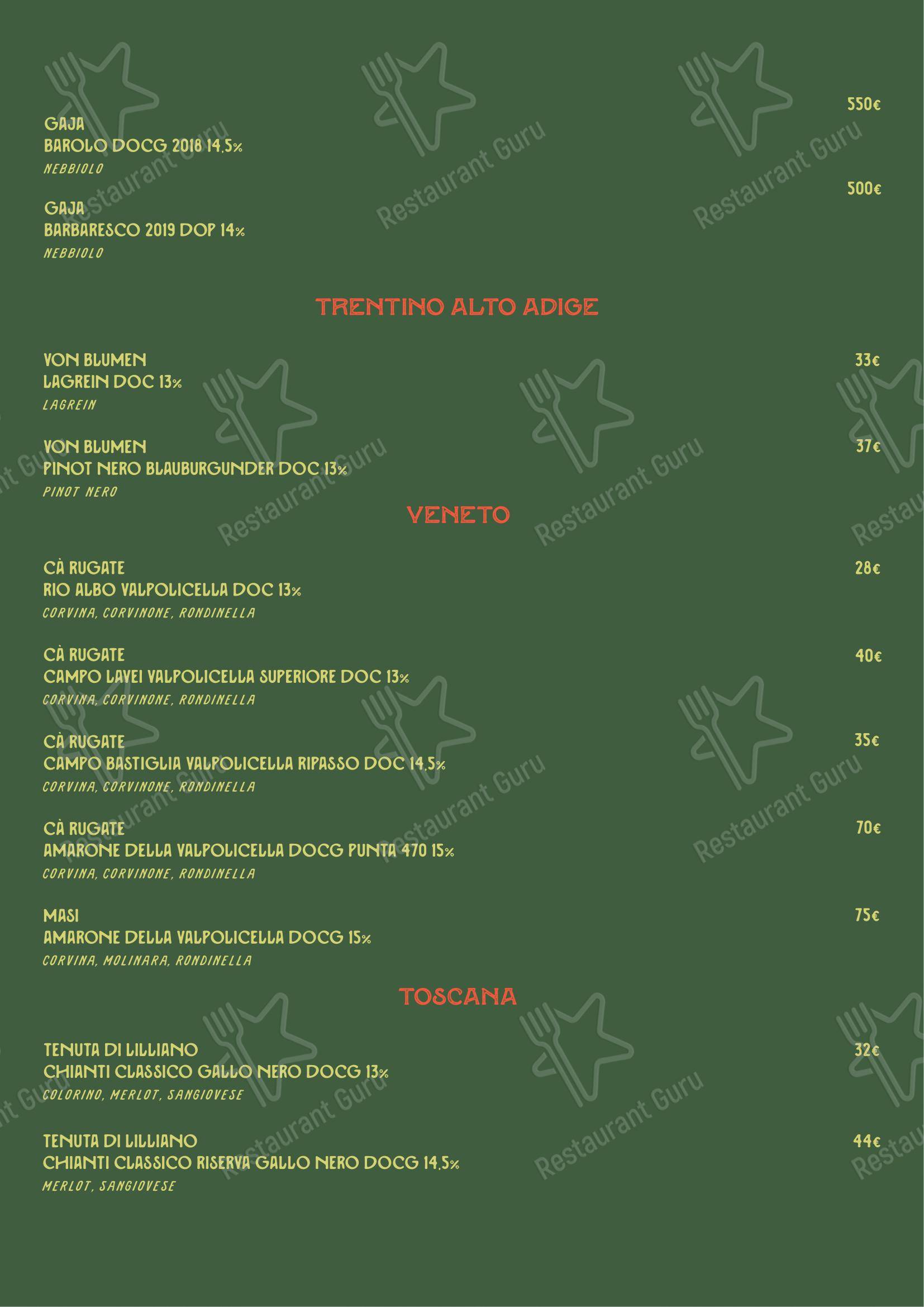 Menu bar per Carnesa - Churrascaria Brasiliana ristorante