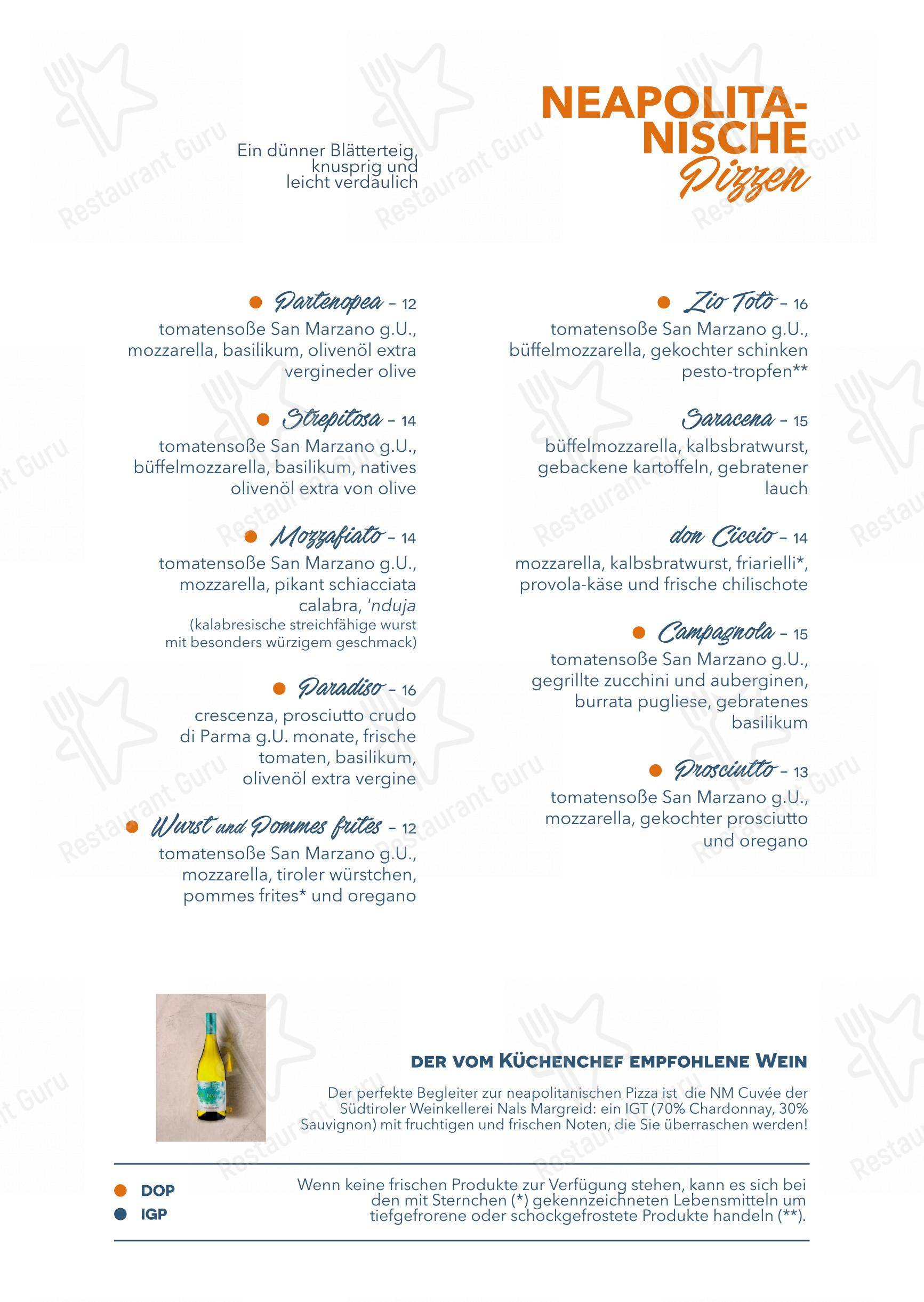 Menu di Clapsy Alassio - Lunch Menu