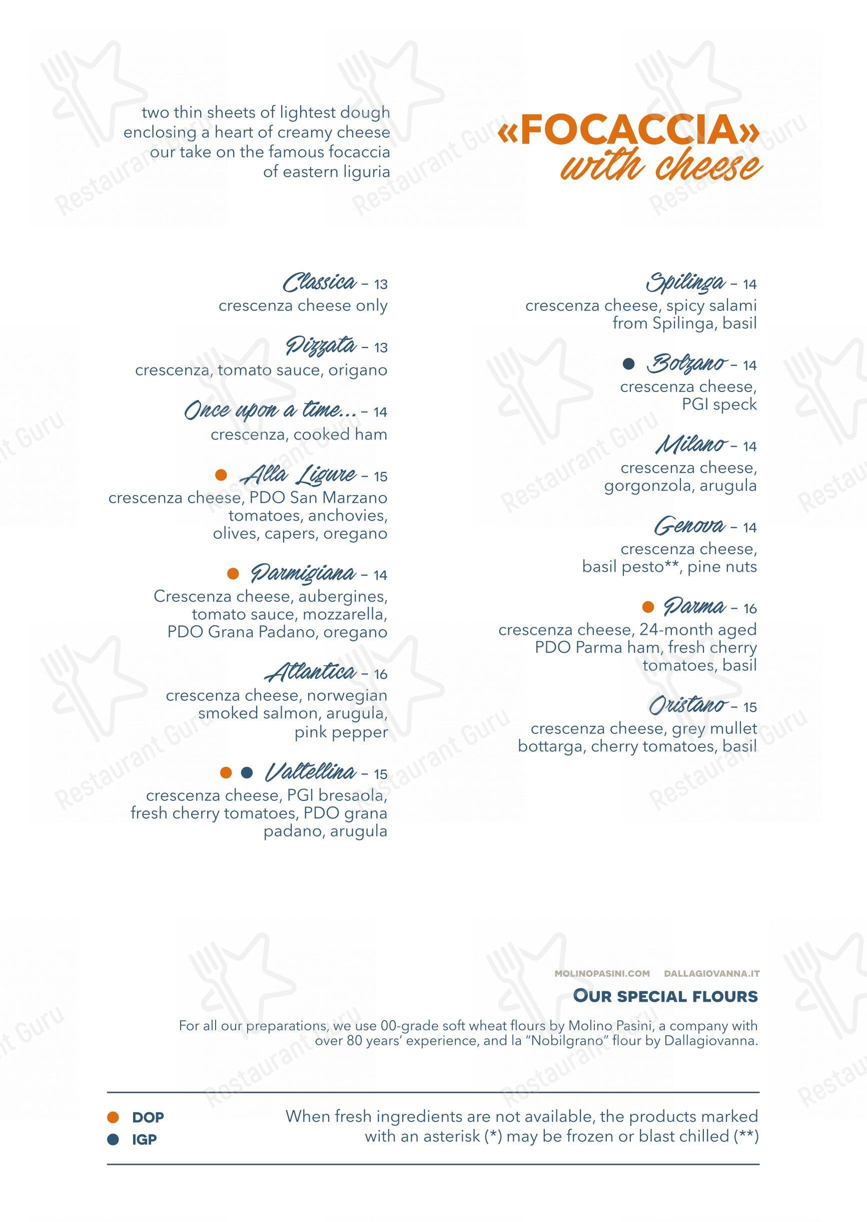 Lunch Menu per Clapsy Alassio in Alassio