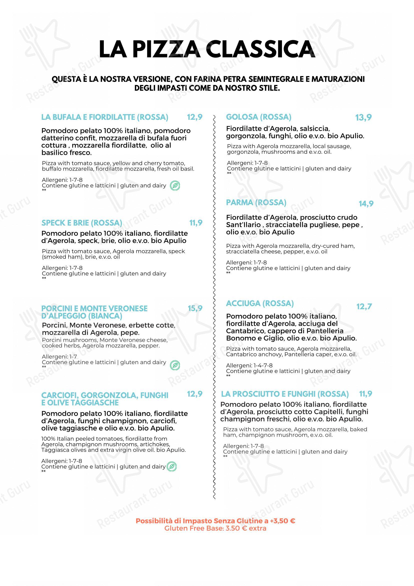 Menu bar per Salamensa al Miralago ristorante