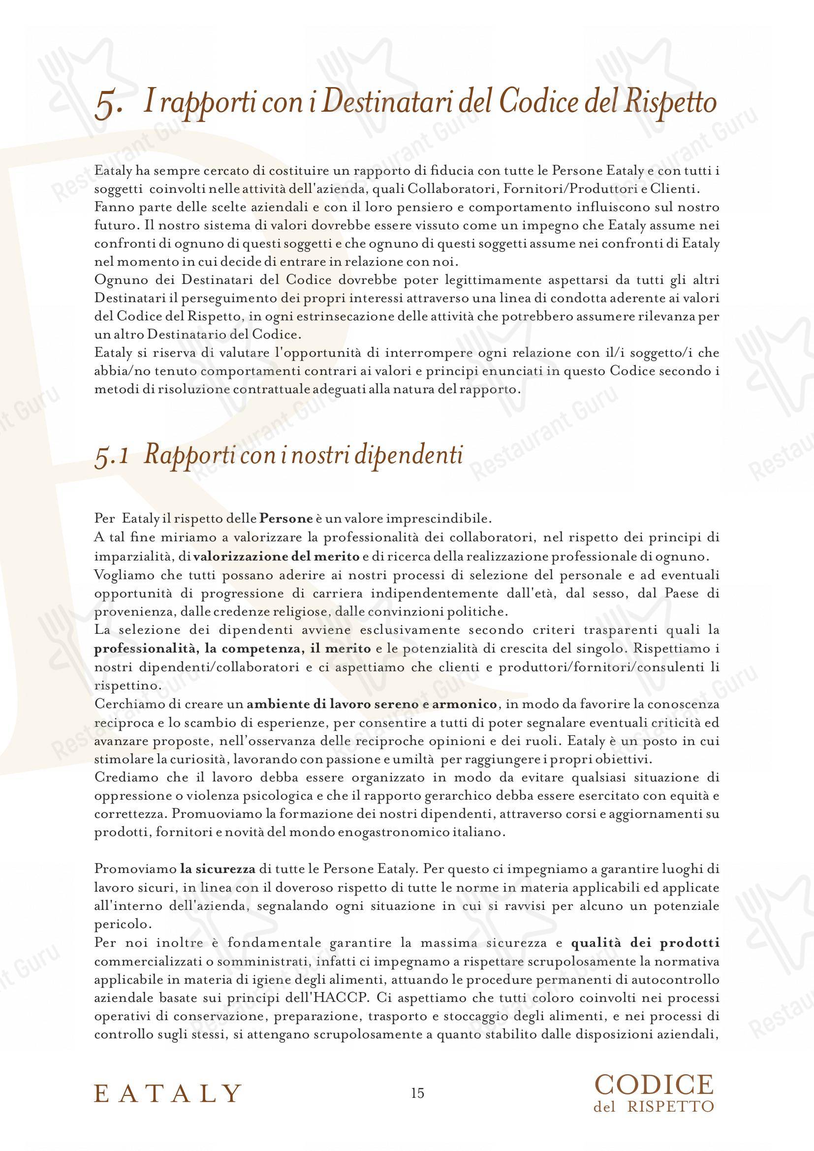 Детское per Eataly Torino Lingotto ristorante