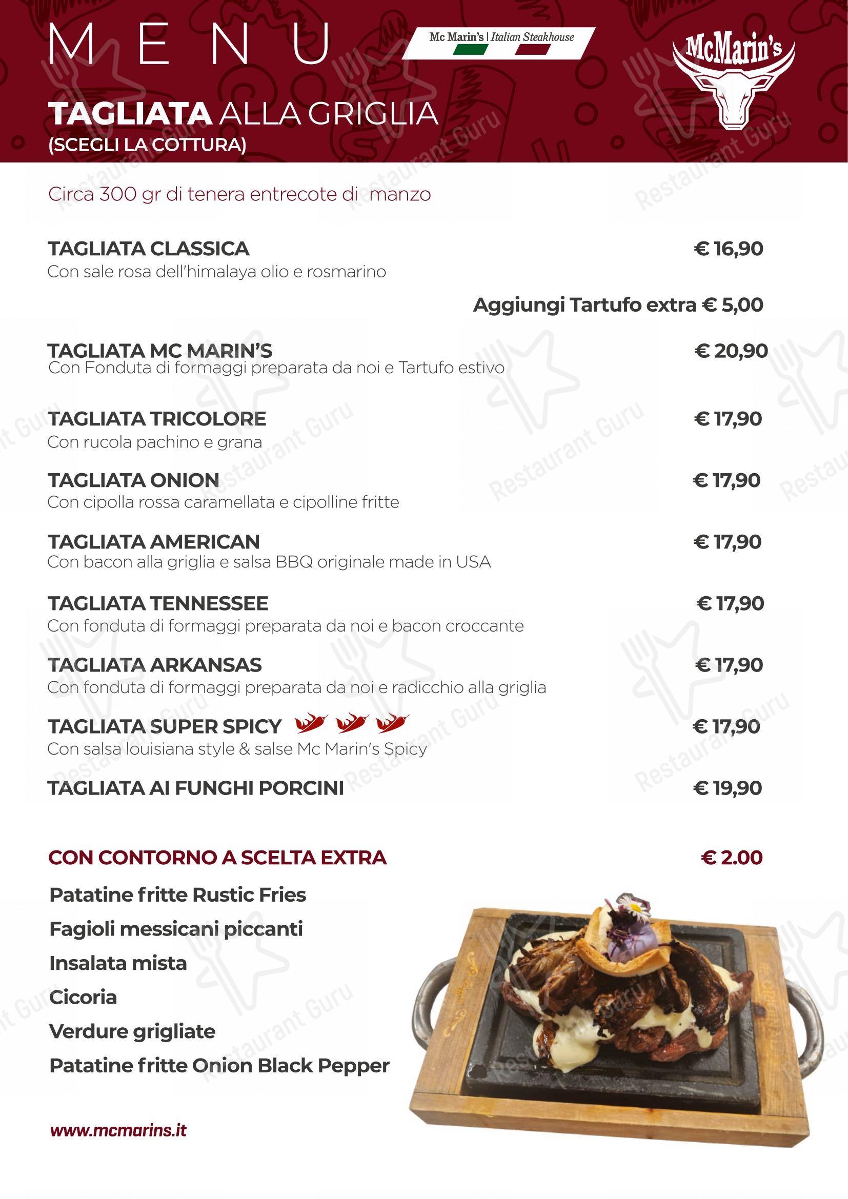 菜单 per La Locanda Del Drago in Terni