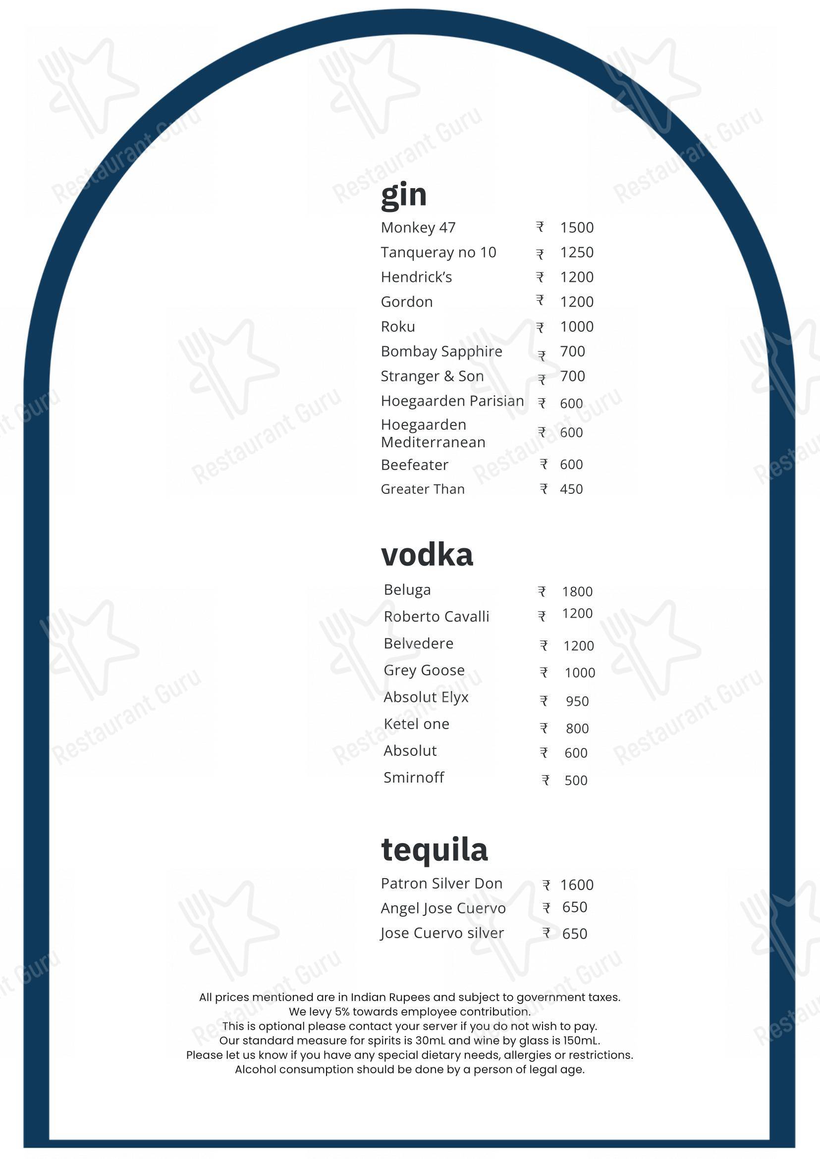 Neer menu - 菜单