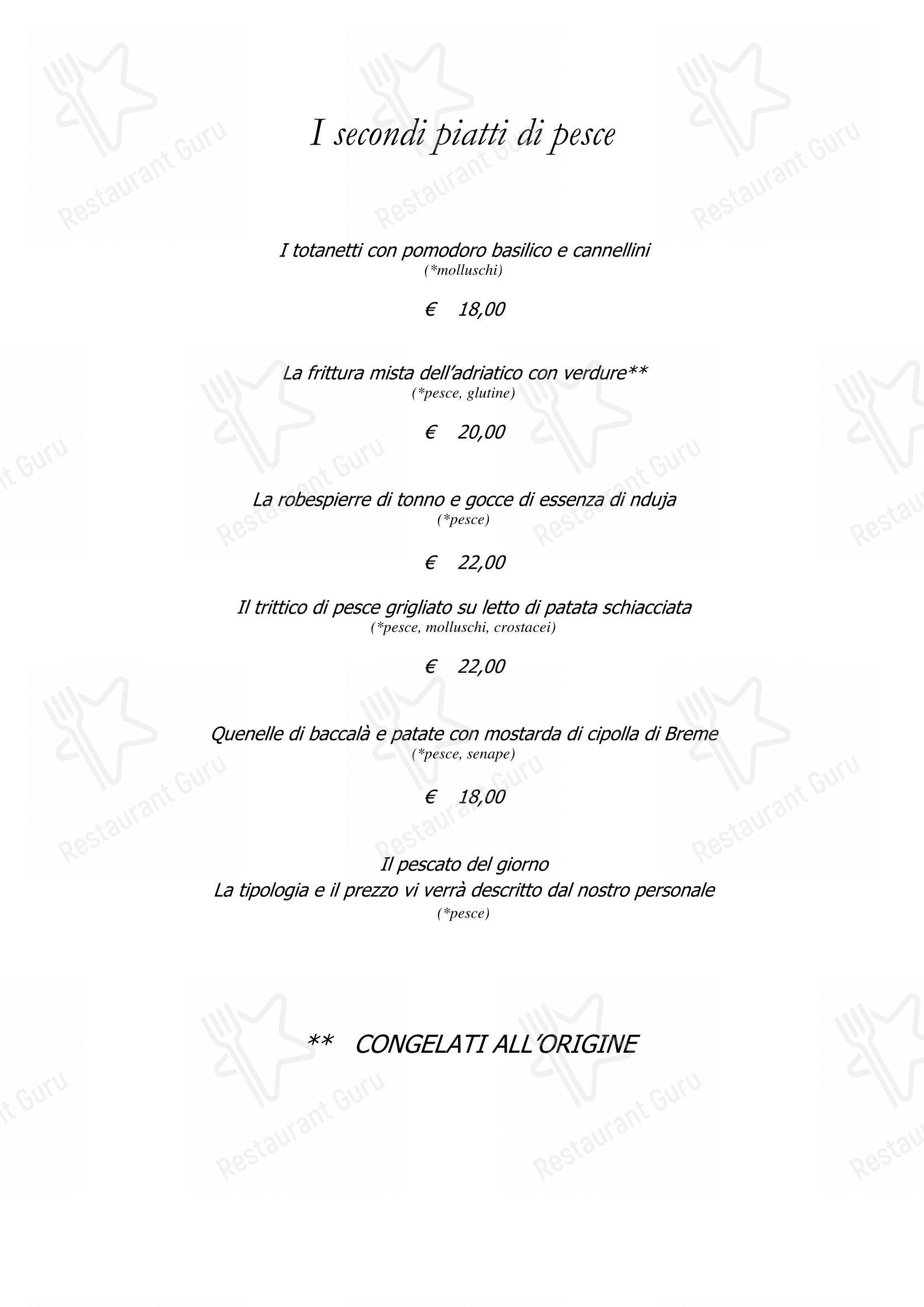 Menu per Ponte Rosso in Voghera