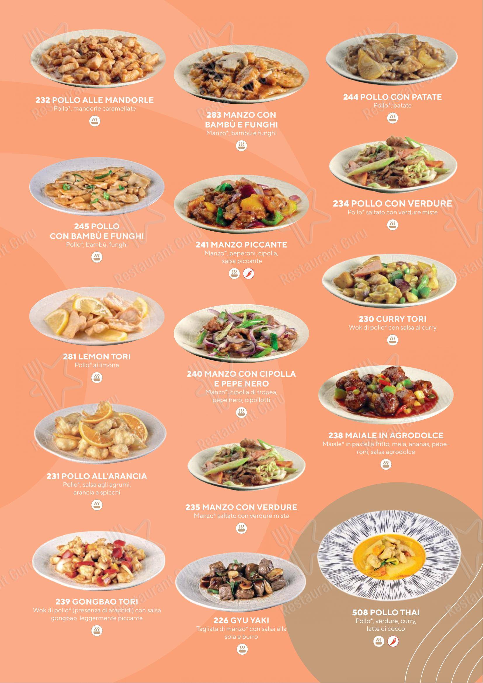Menu per Sushiko Riva del Garda - Blue Garden in Riva del Garda