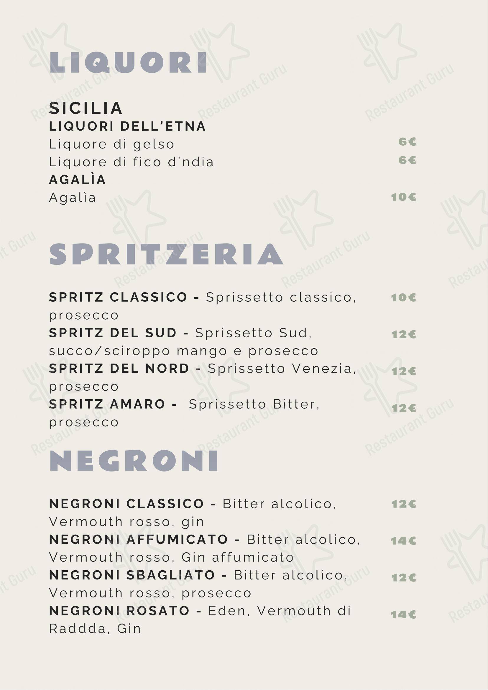 Menu di Tipico 20 - Menu bar
