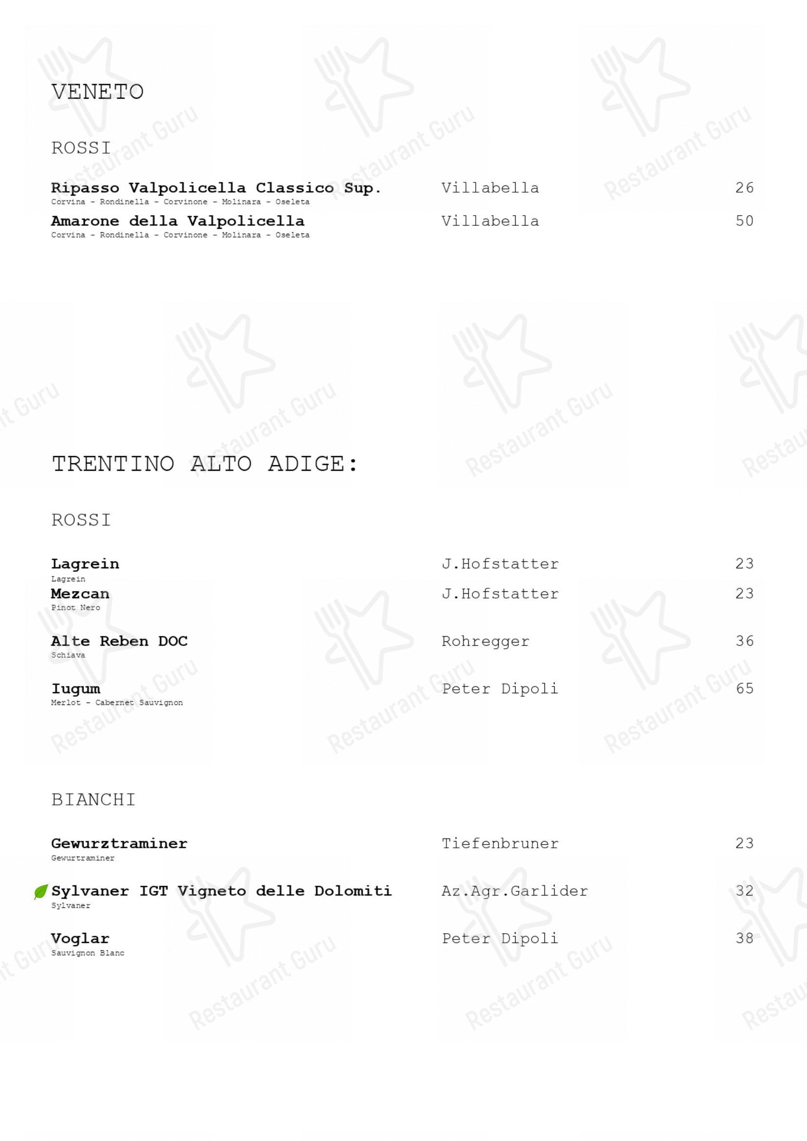 Menu di Trattoria Da Massimo - Детское