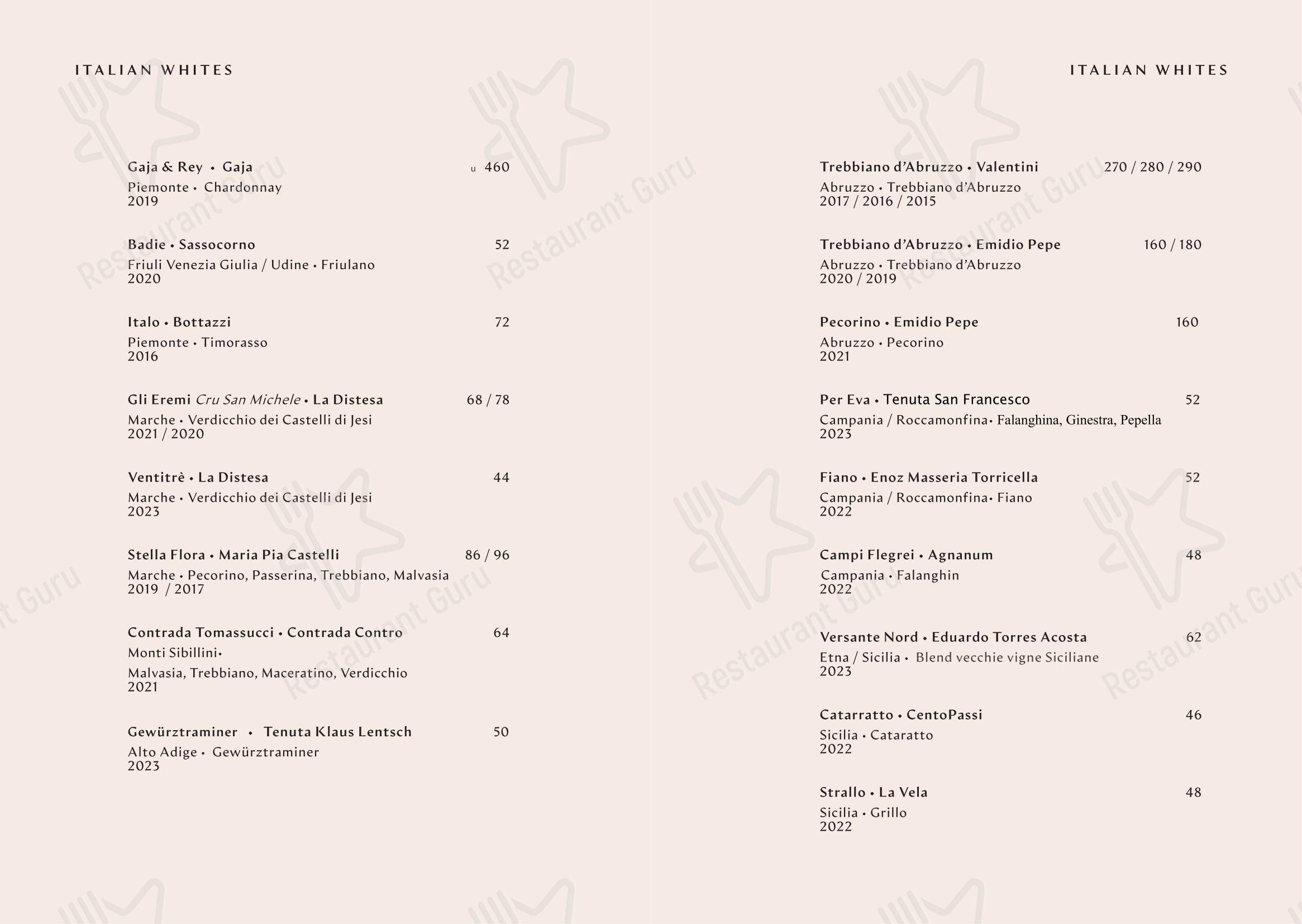 Menu bar per Yapa in Milano