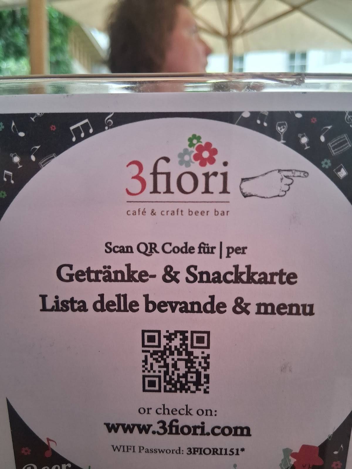 Menu di 3fiori Café & Craft Beer Bar 