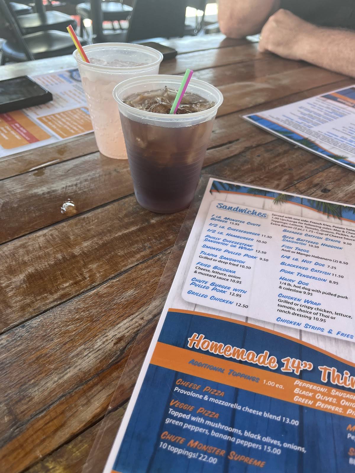 Menu at 3rd Chute Bar & Grill, Grafton
