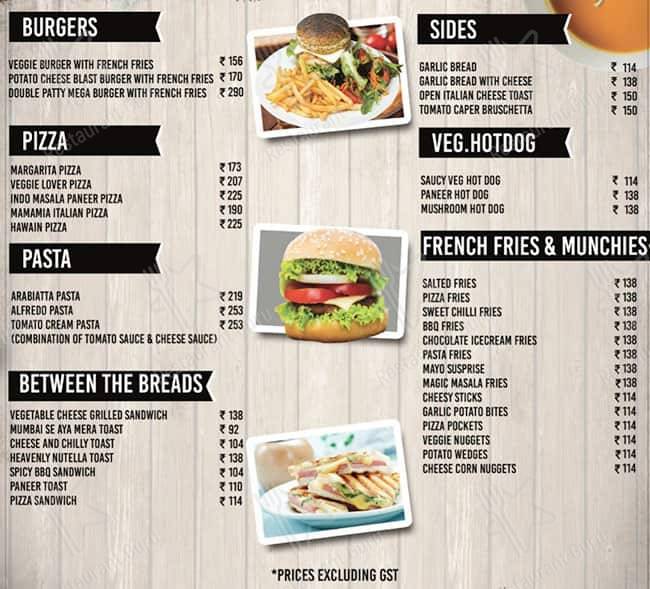 7th Heaven Pimple Saudagar menu
