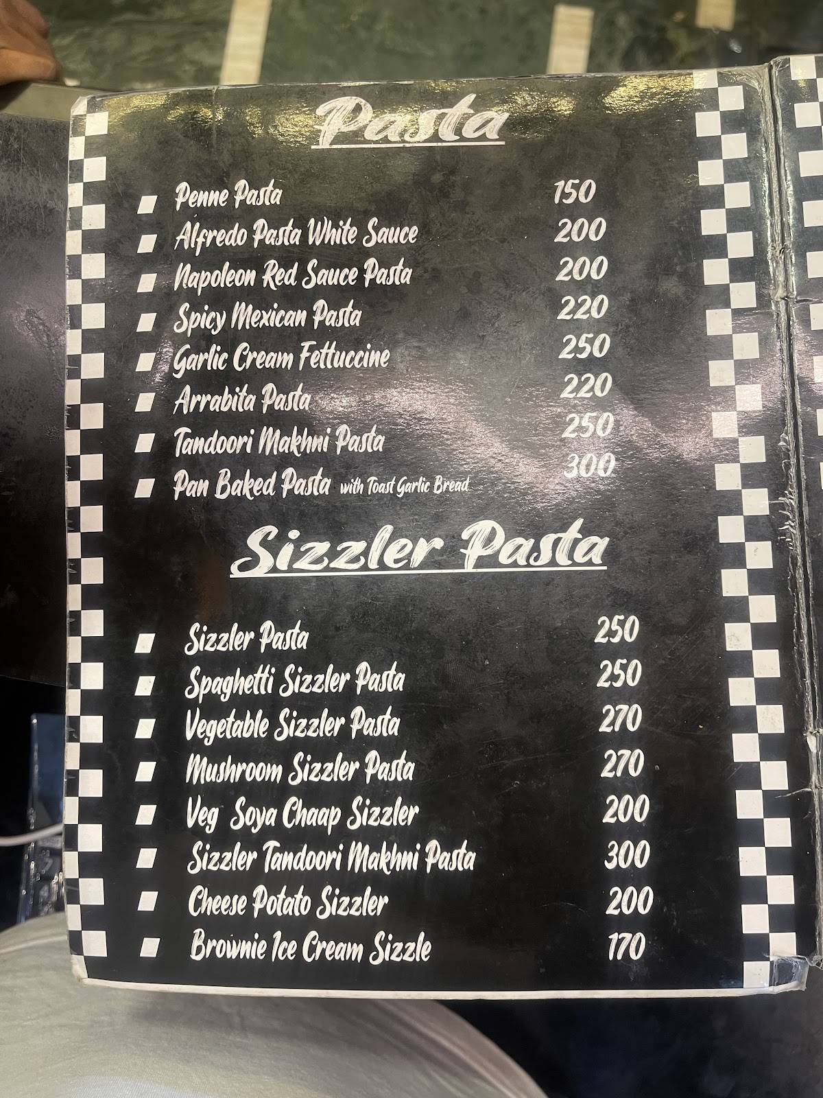 Master Chef menu