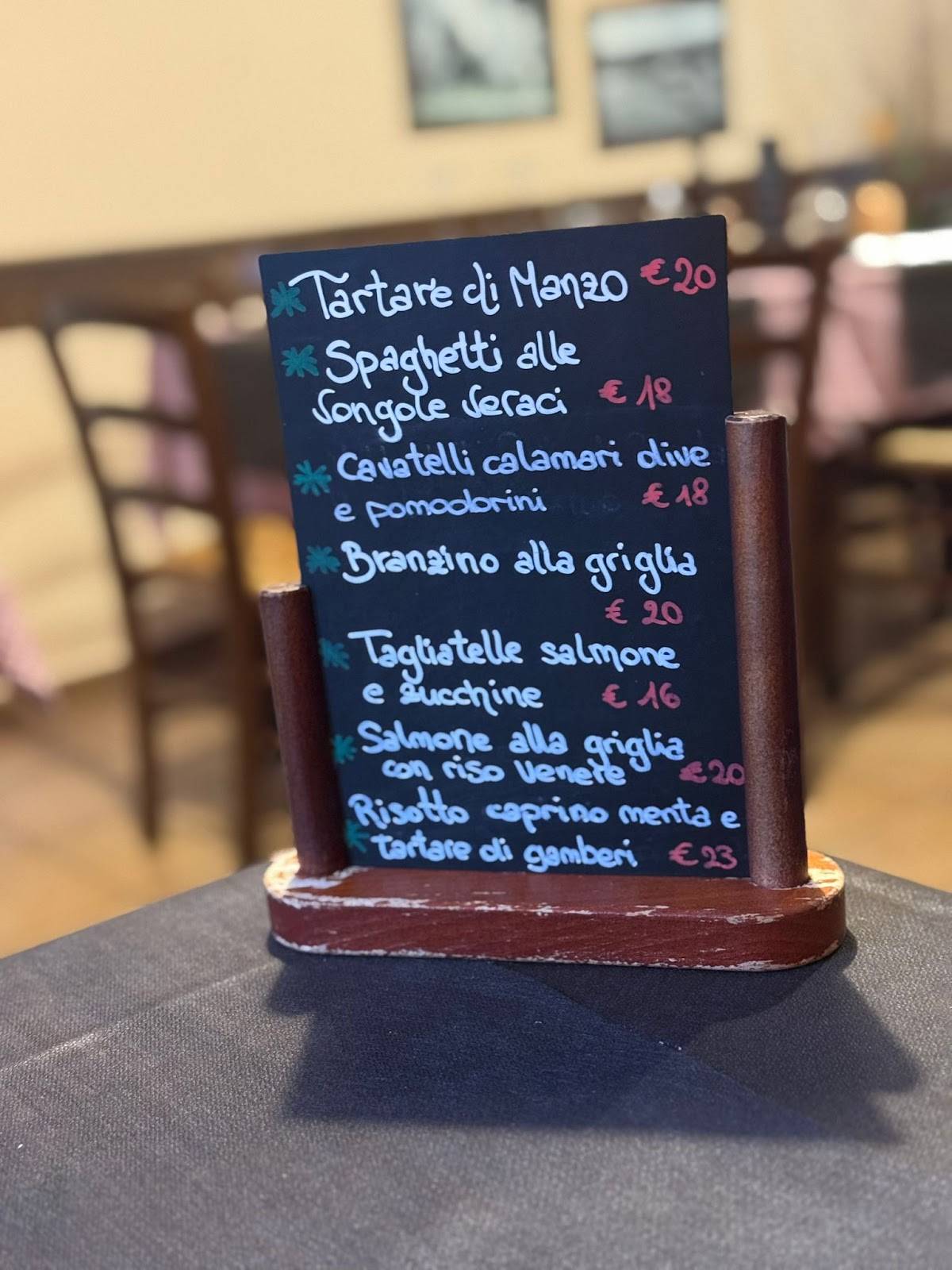 Menu di Al Cantinone Luino 