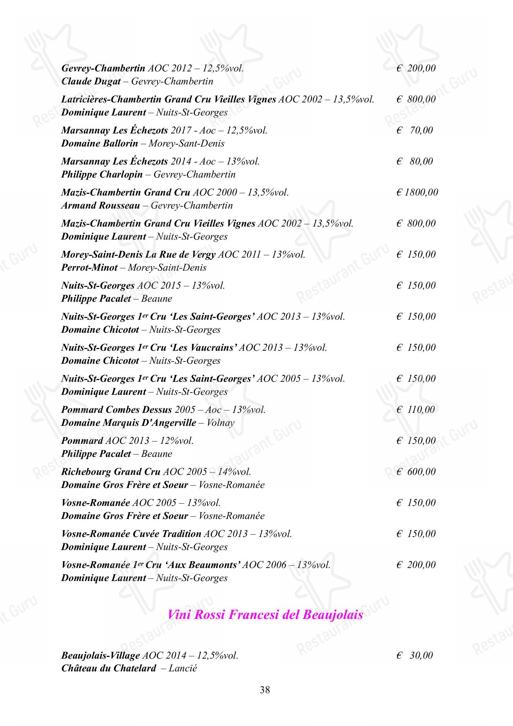 Menu per Albergo Ristorante Alle Codole in Canale d'Agordo