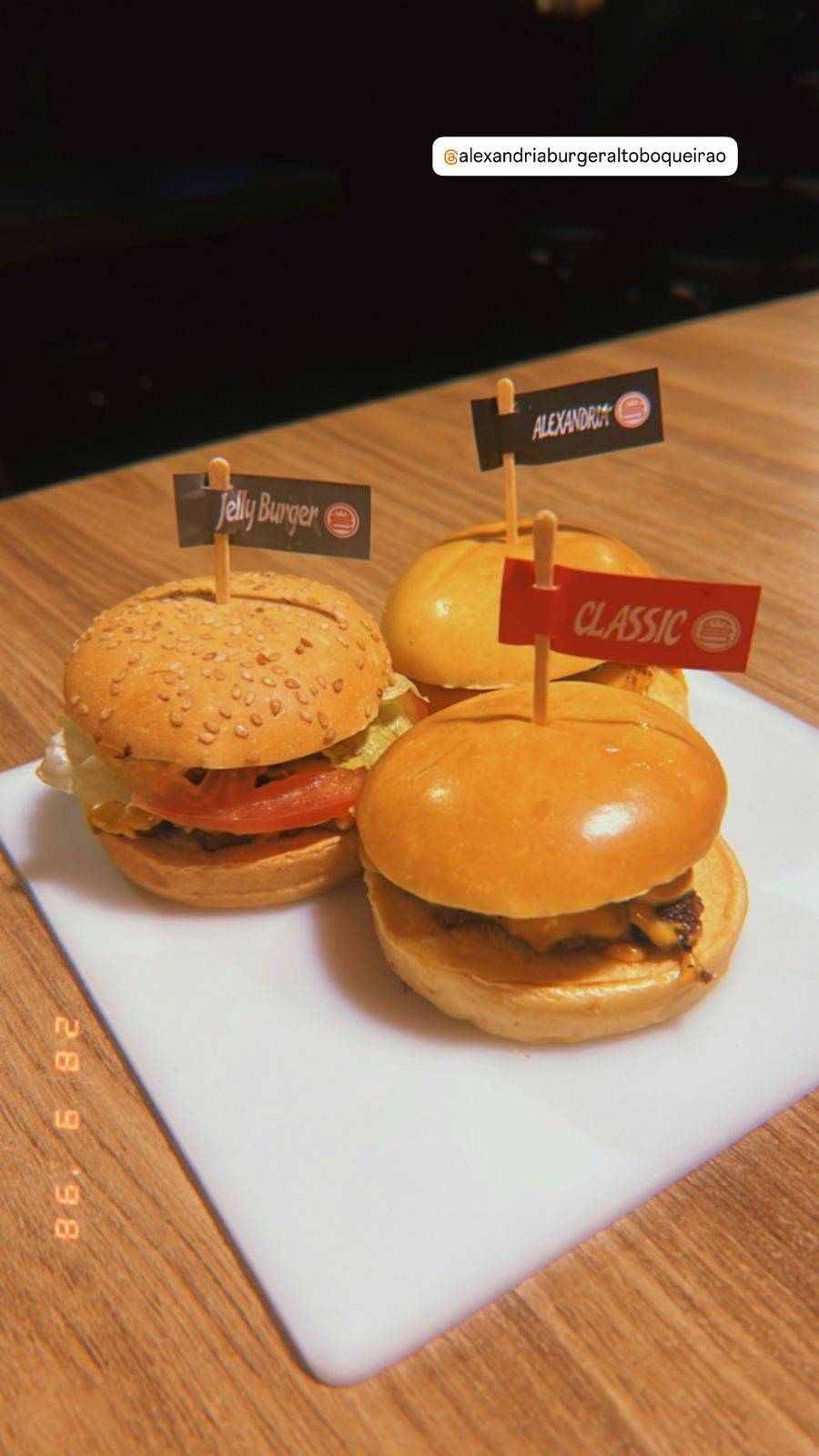 Alexandria Burger Alto Boqueirão cardápio