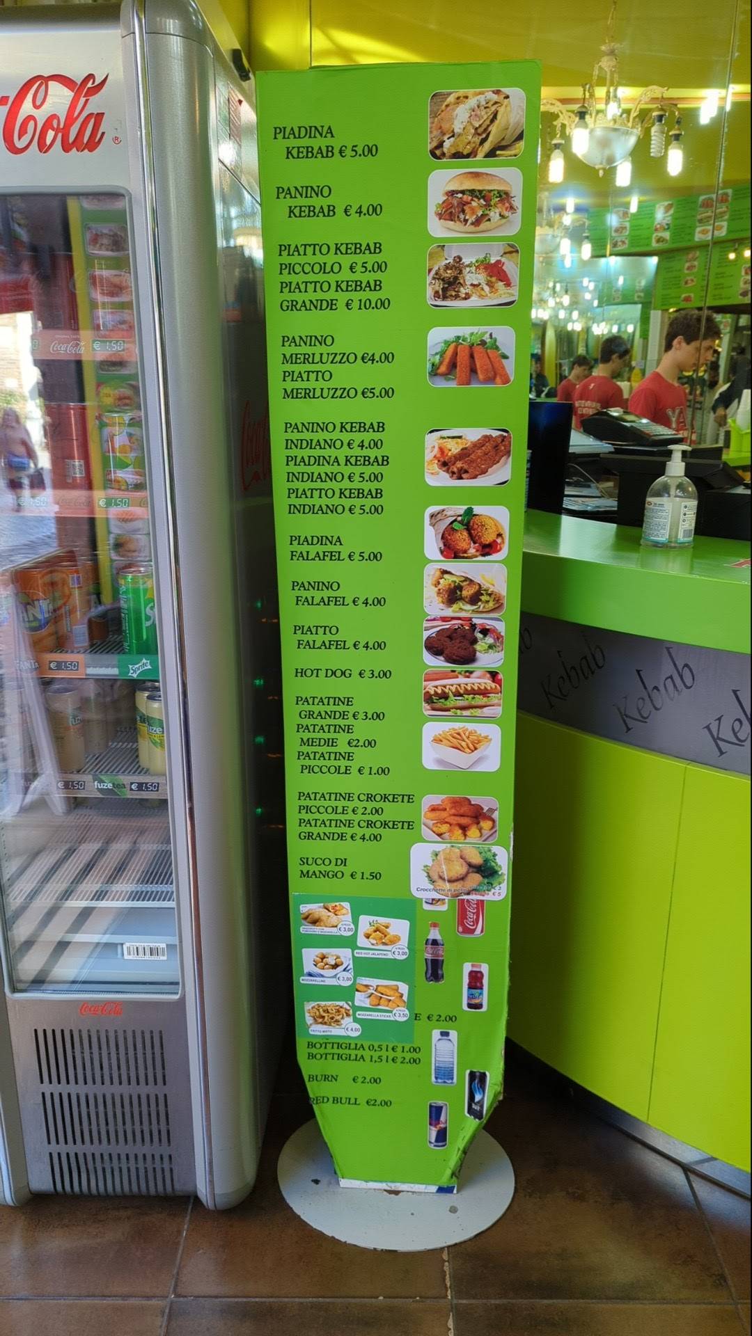 Menu di Ali Kebab 