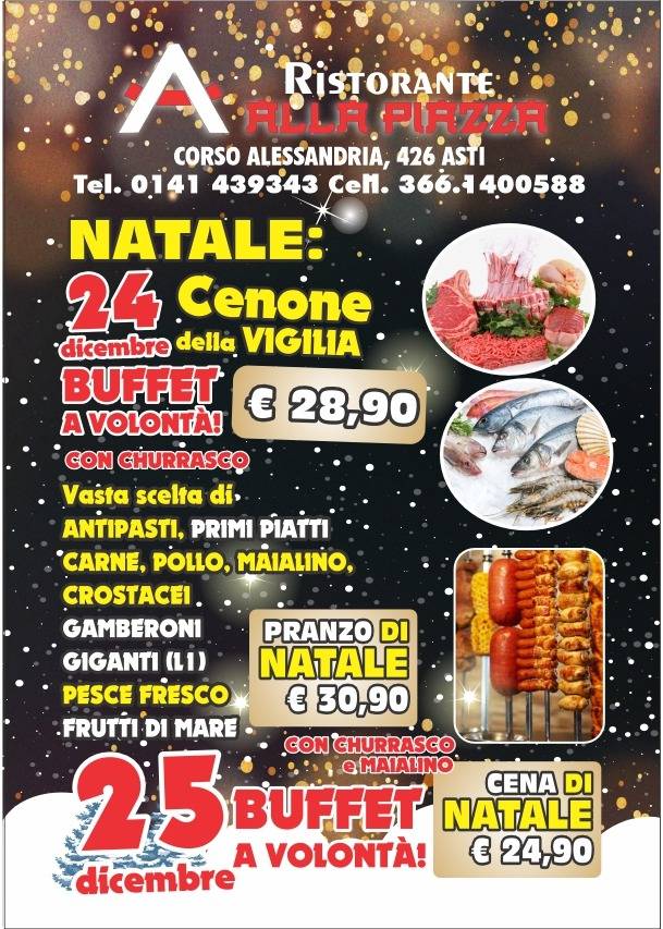 Menu di Ristorante Alla Piazza 