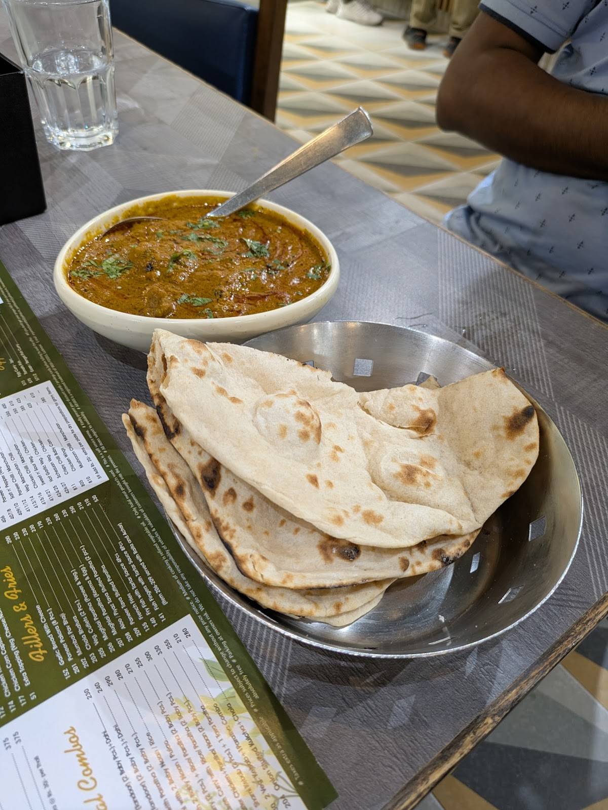 Aryan Family’s Delight menu