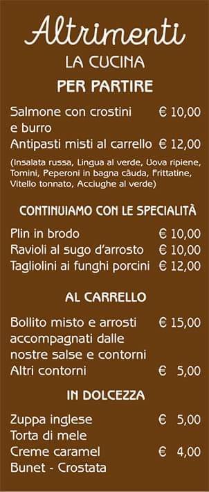 Menu di Altrimenti2.0 