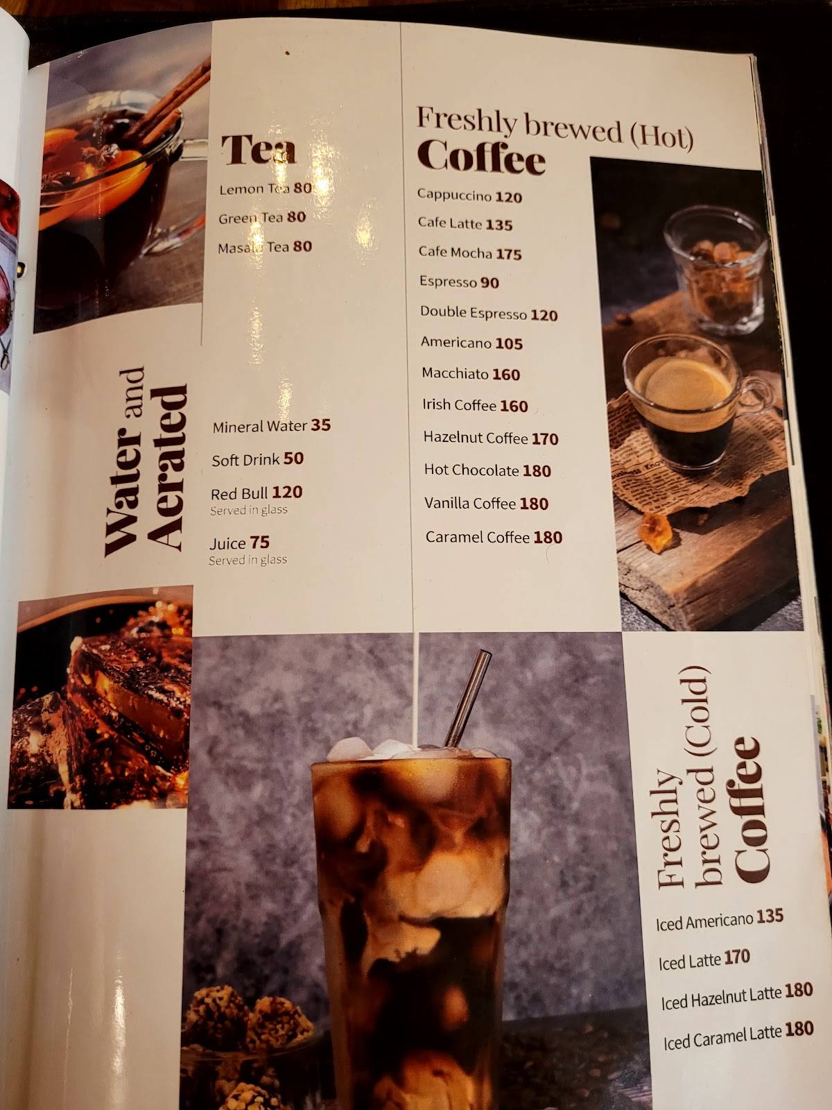 Antares Cafe- आंतरेज़ कैफ़े menu