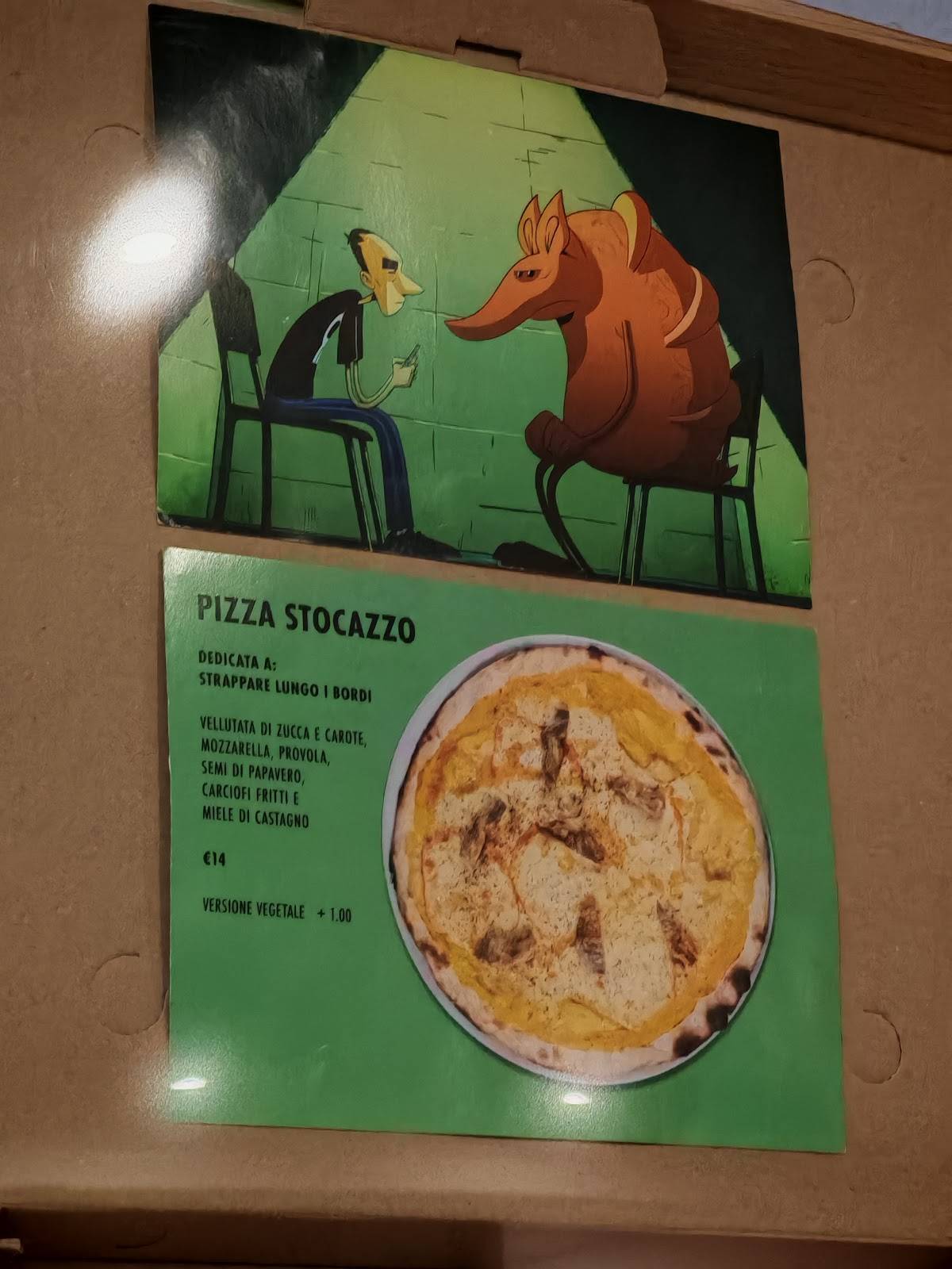 Menu di Antica Pizzeria Frontoni 