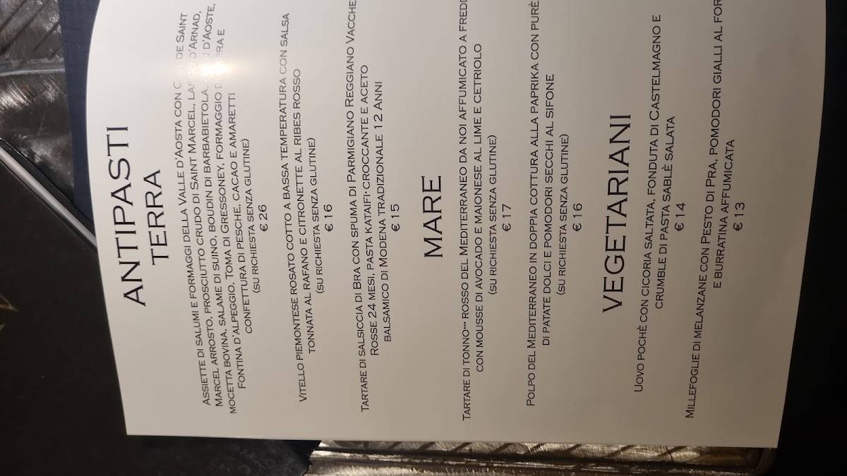 Menu di Bataclan Restaurant Pizza & Music 