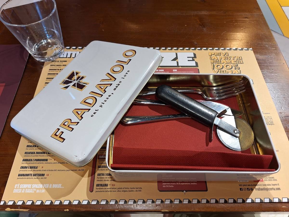 Menu di Fradiavolo Pizzeria - Arese IL CENTRO 