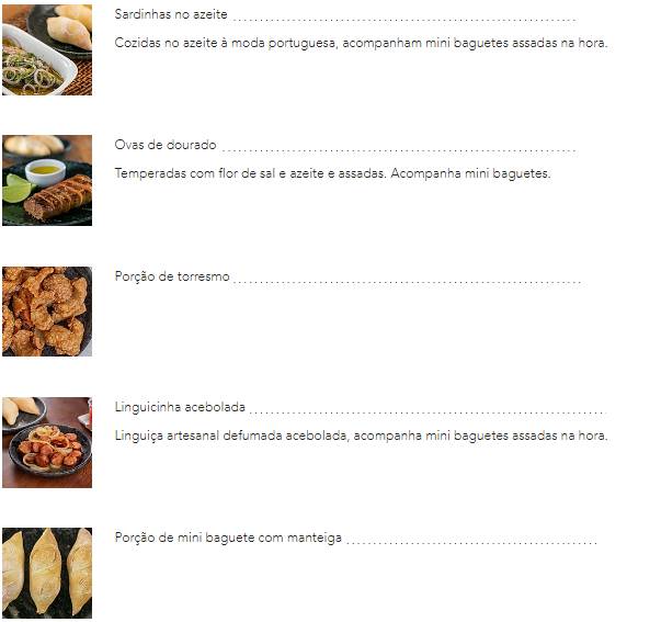 Restaurante Gisele Gastronomia Brasileira Peixes e Frutos do Mar Delivery cardápio