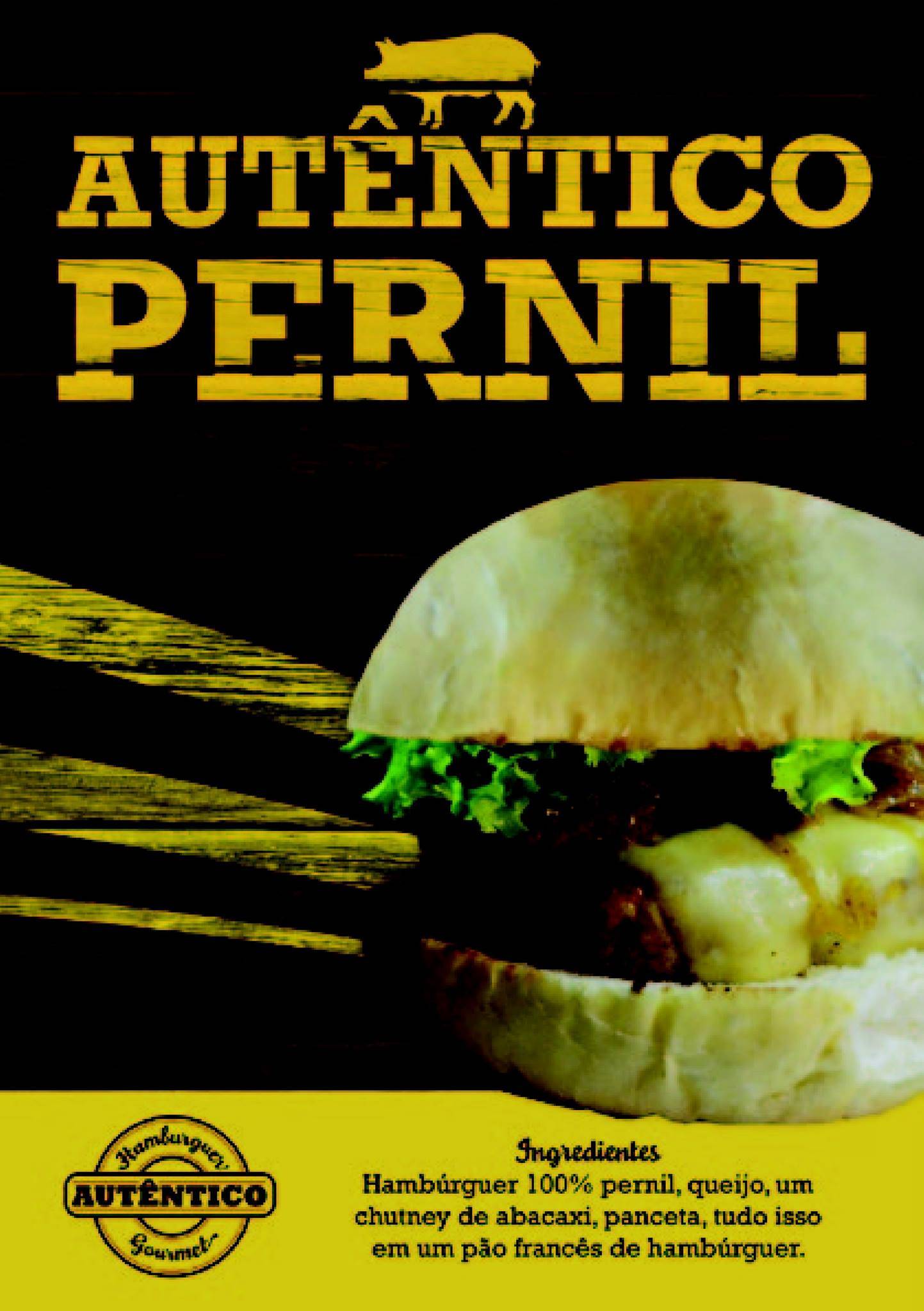Autêntico Burguer cardápio