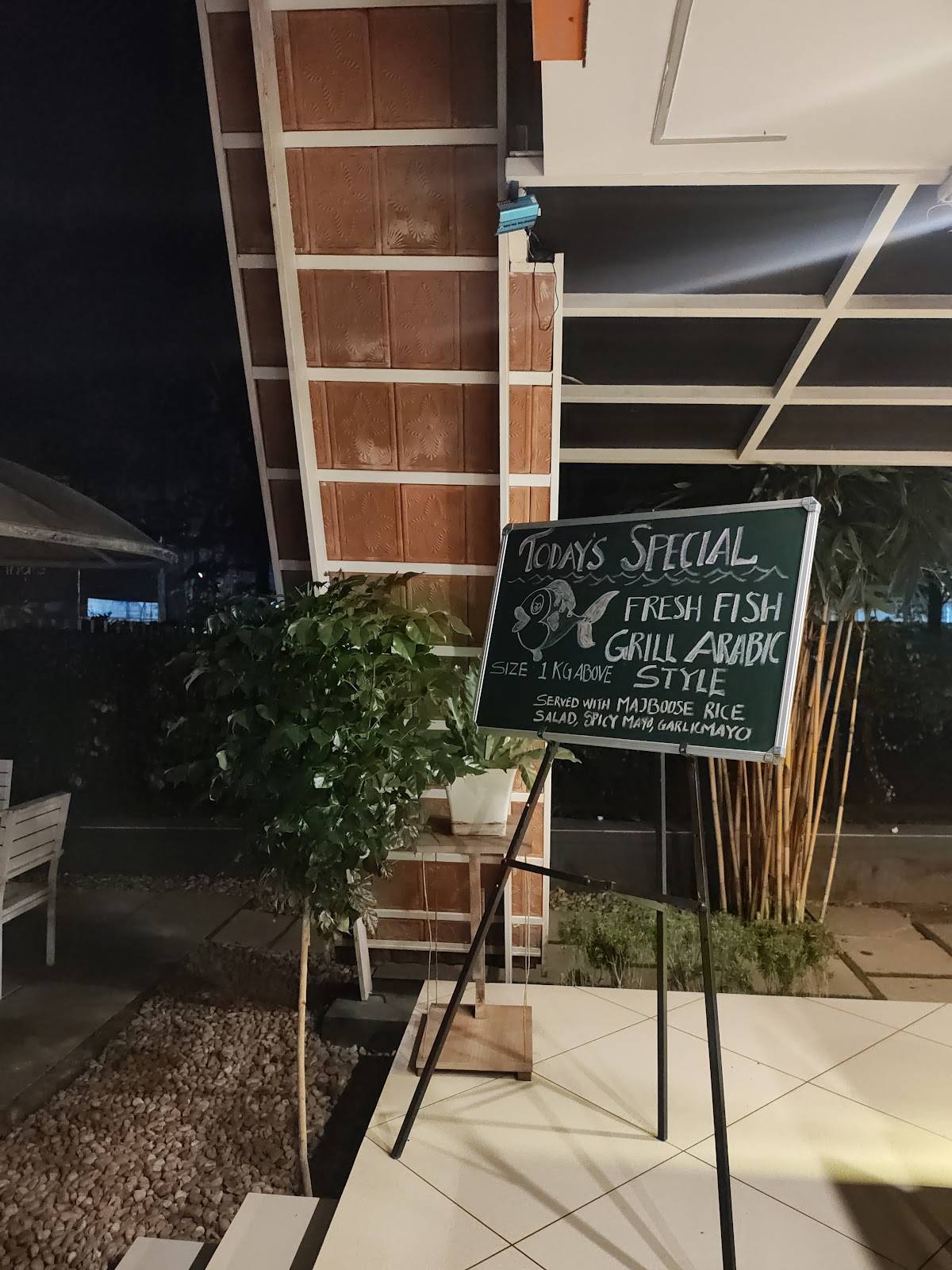 Ayshu's Culinary Restaurant menu