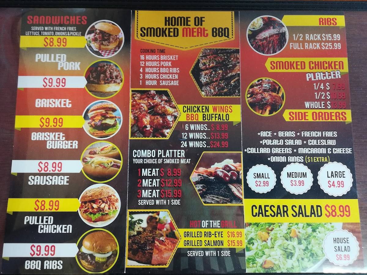 Menu at Joe's Grill & Bar, Dania Beach
