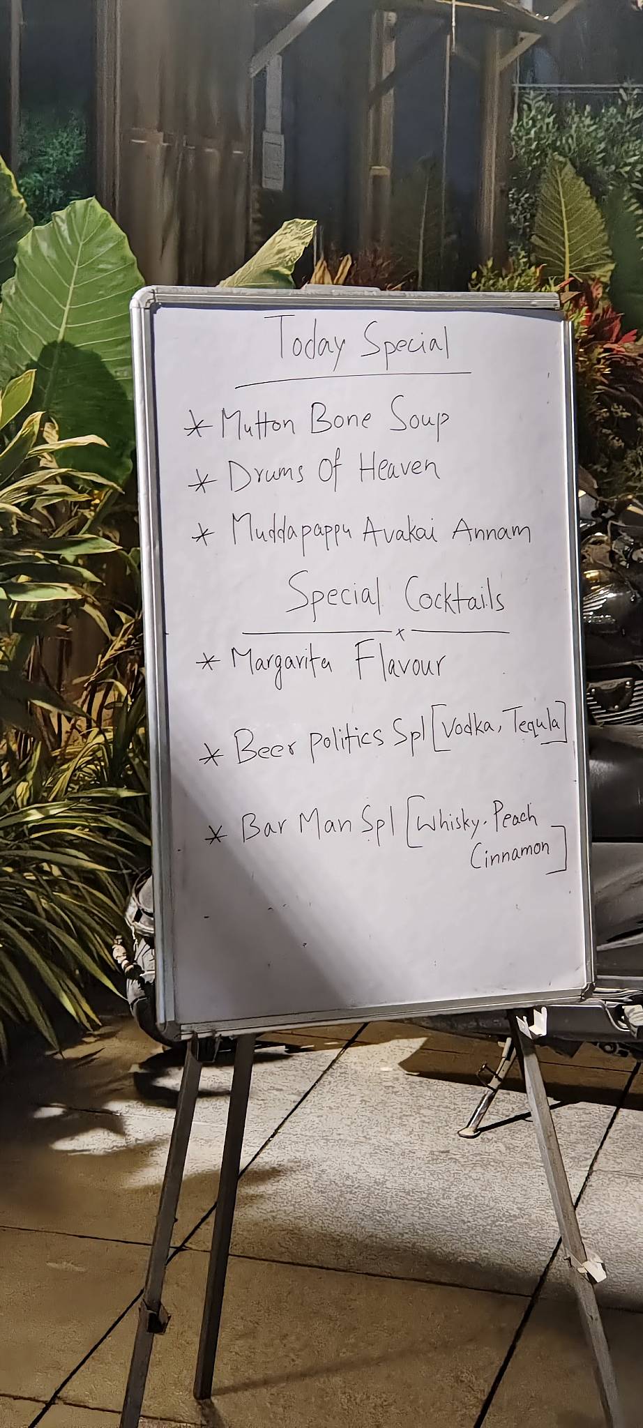 Menu at BEER POLITICS BAR & KITCHEN, Hyderabad