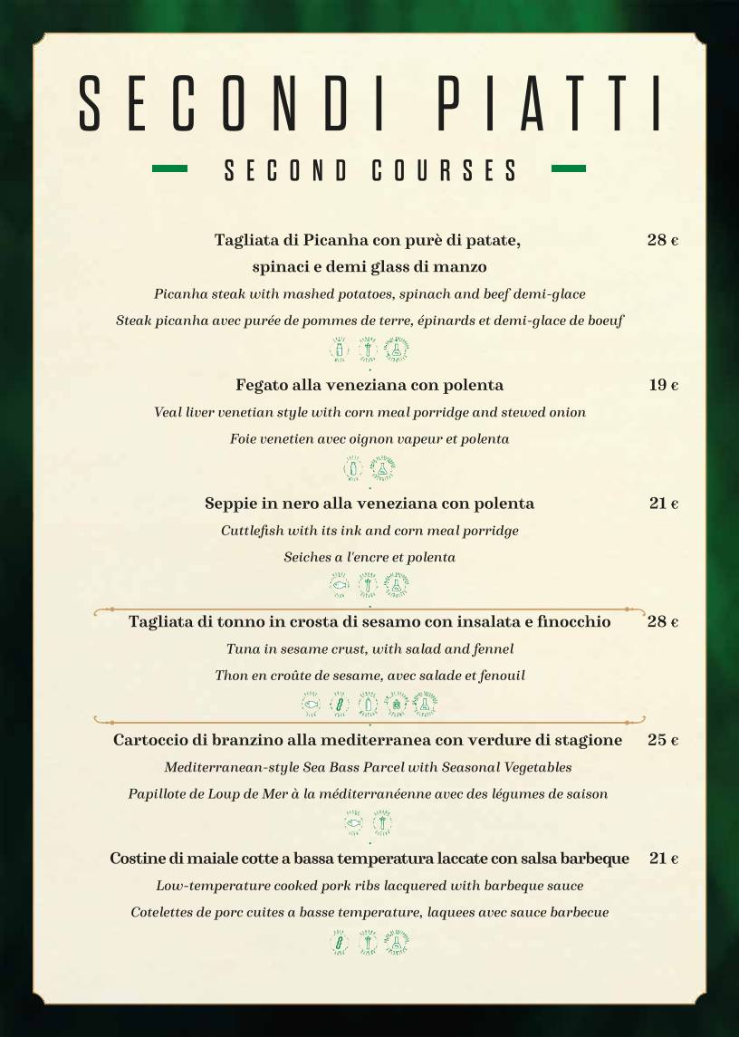 Menu di Bakarò - Osteria & Co. 