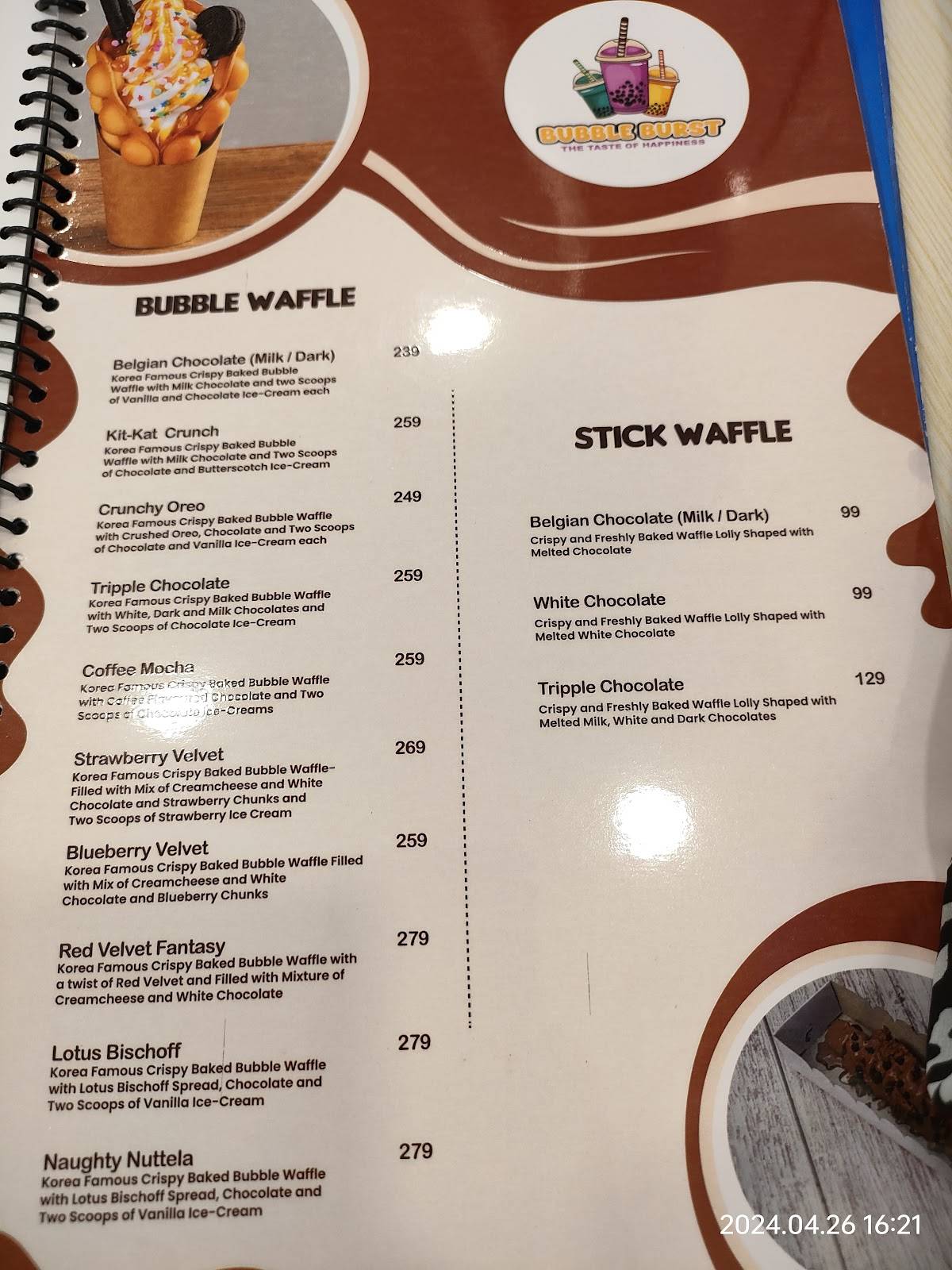 Bangs menu