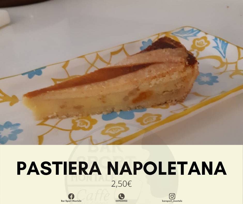 Menu di Bar Sport Montale 