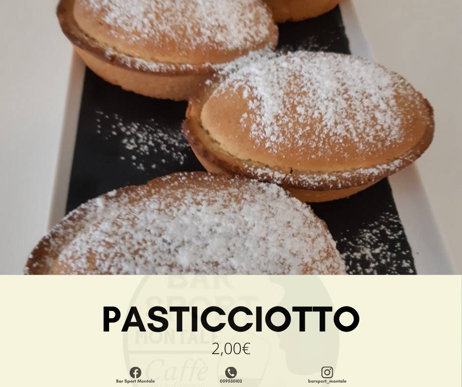 Menu di Bar Sport Montale 