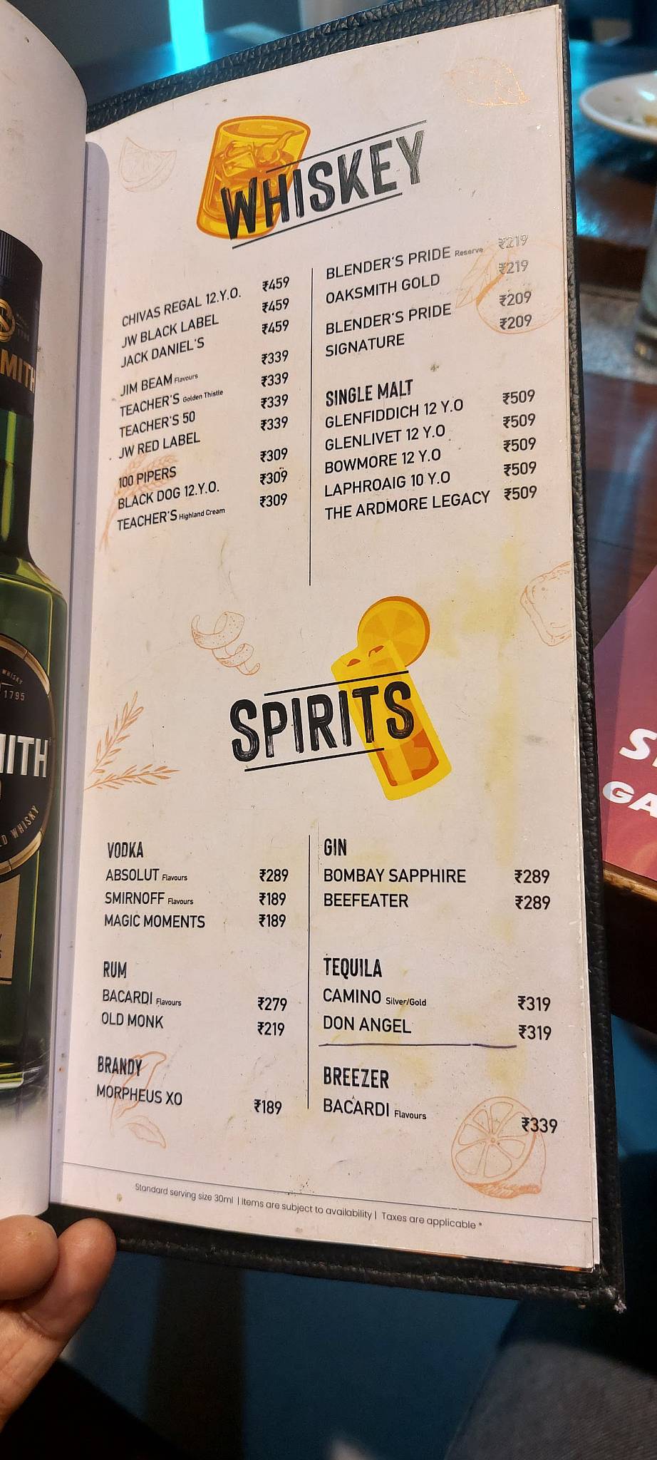 Barbeque Nation - Bareilly - Civil Lines menu