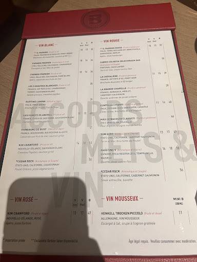 Menu de Barbies Resto Bar Grill