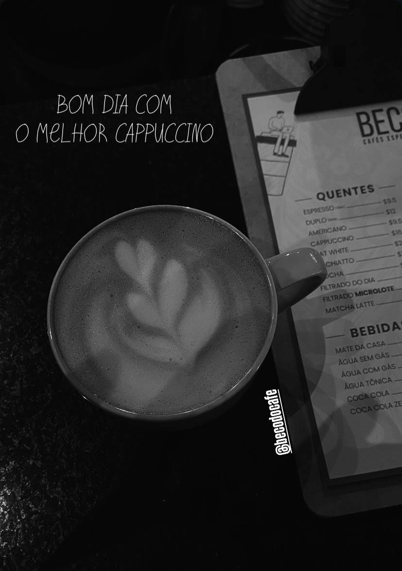 Beco do Café cardápio