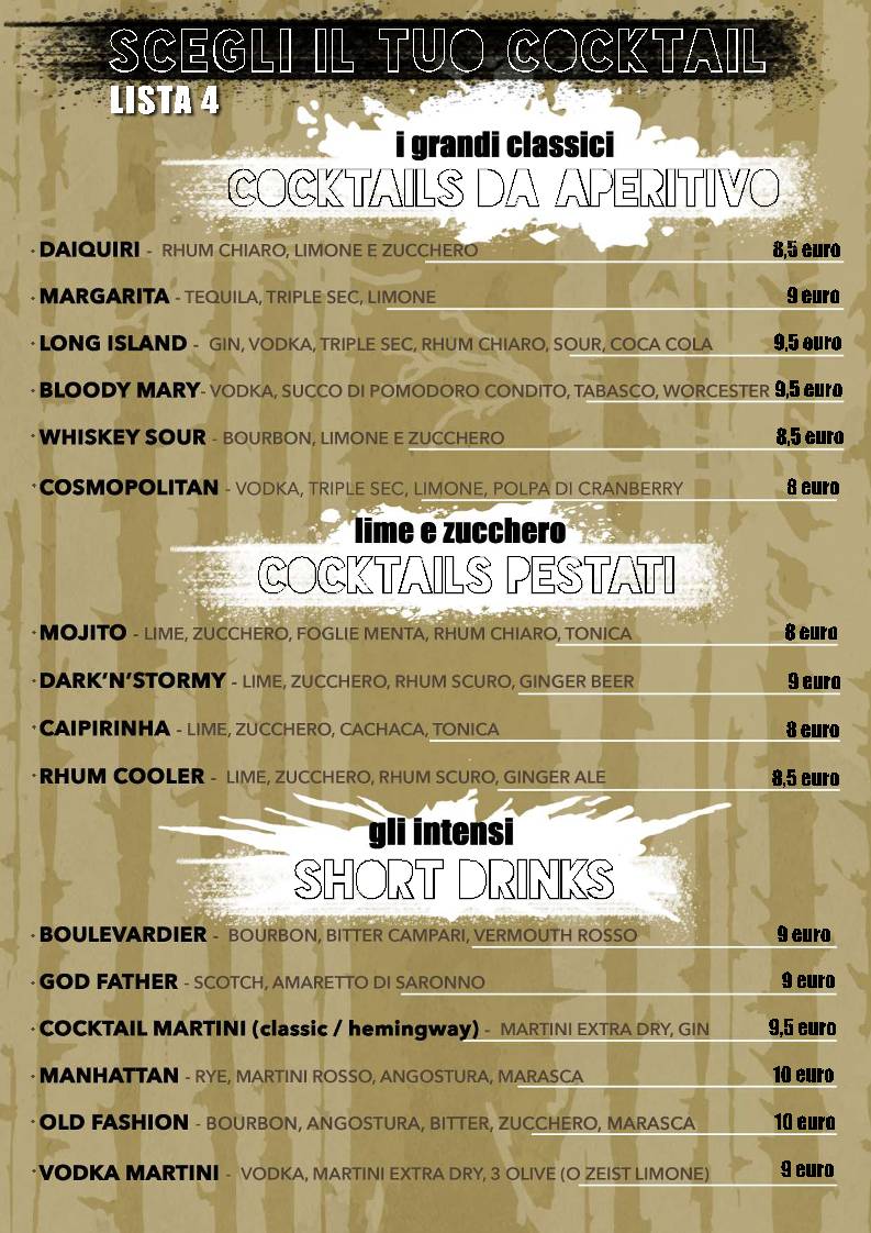 Menu di Beerba 