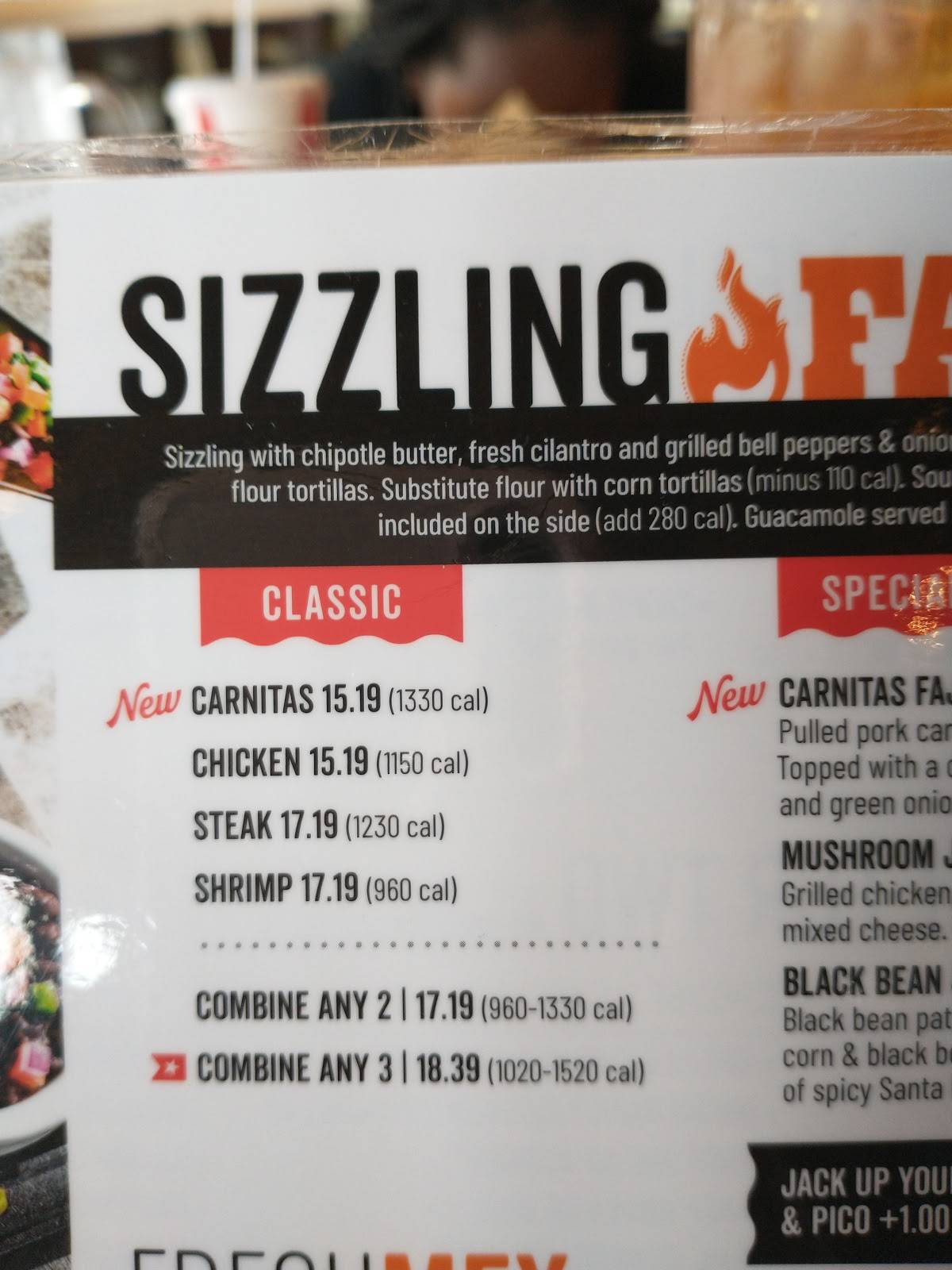 Menu at Chili's Grill & Bar, Bel Air