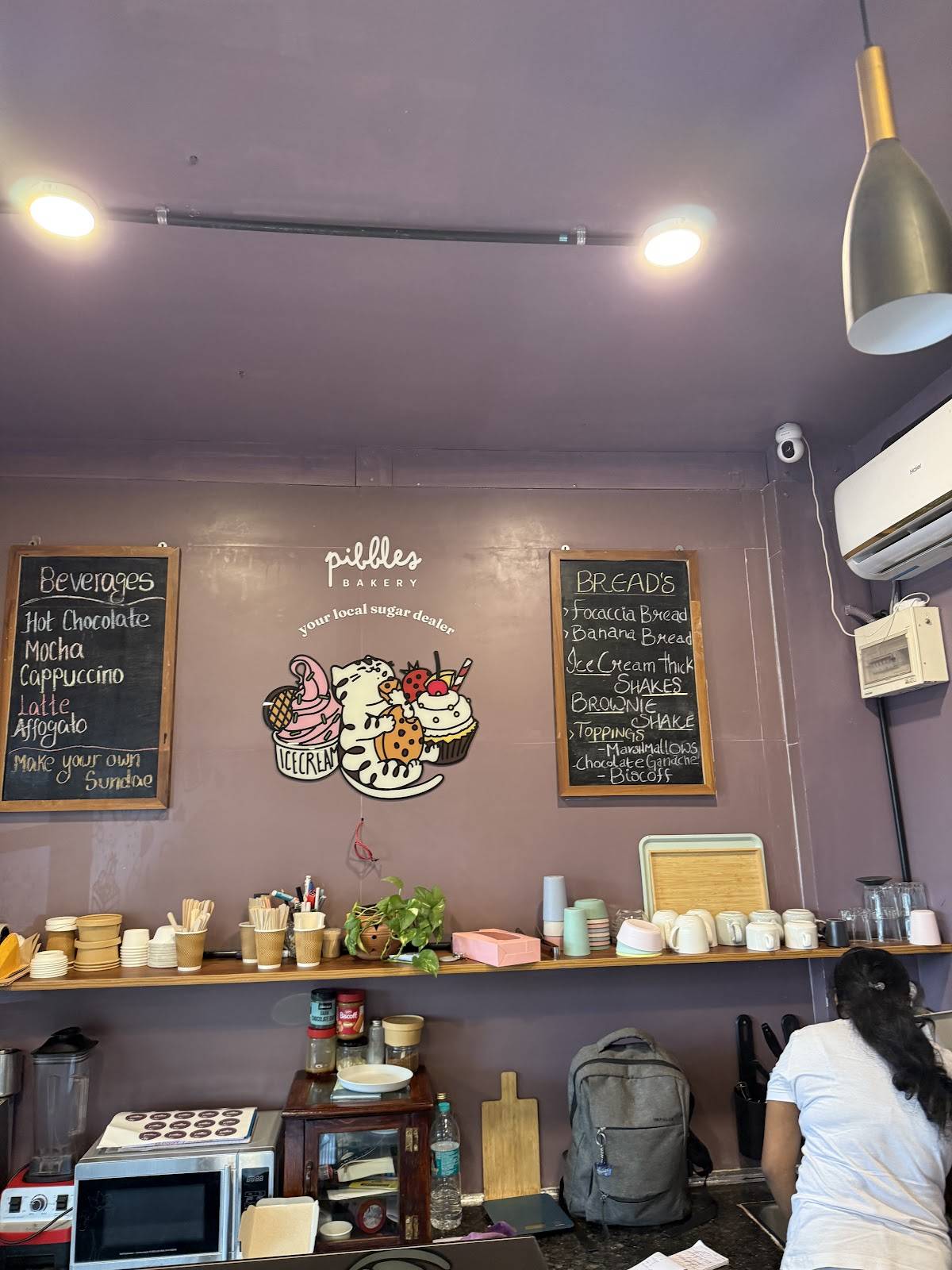 Pibbles Bakery menu