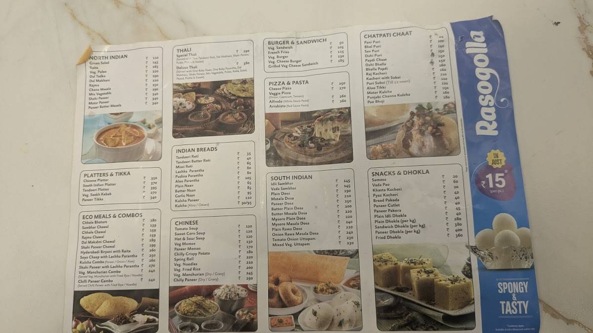 Bikanervala Rafiq Nagar Hapur menu