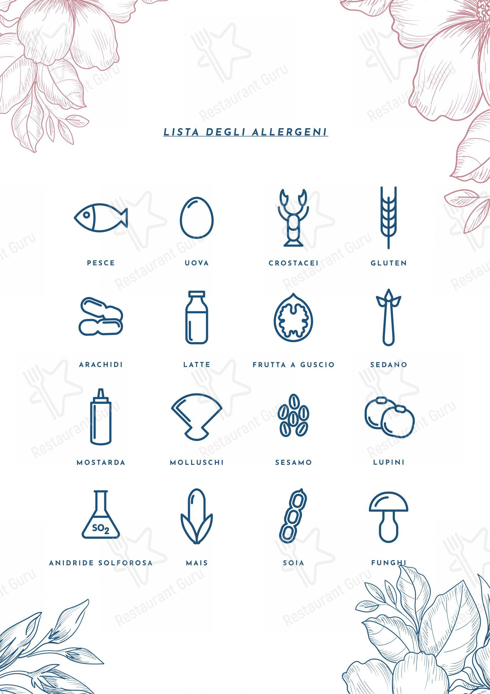 Birdy The Bakery - Portici in Portici - Menu