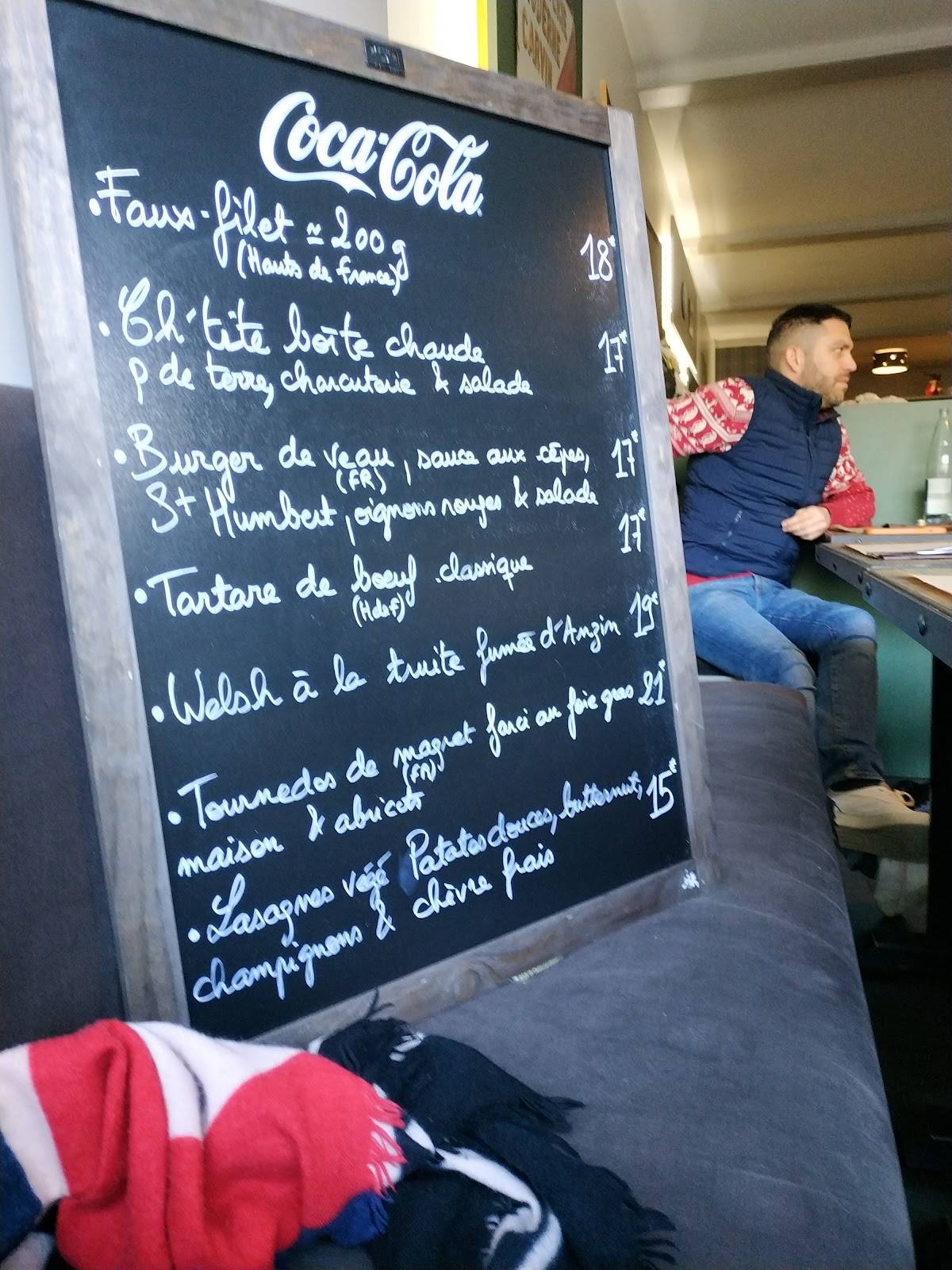 Menu de Bistrot Césarine