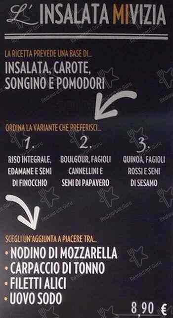 Menu di Bar Duomo 