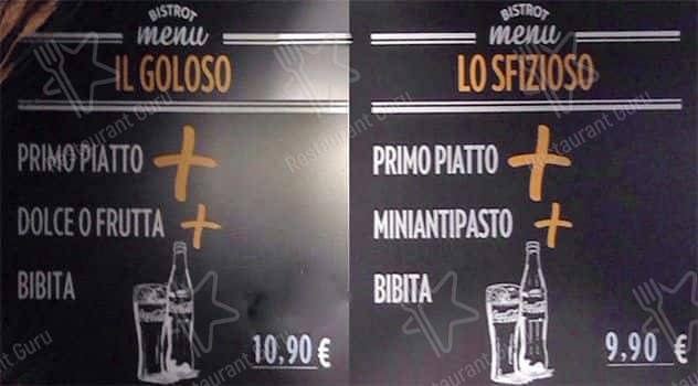 Menu di Bar Duomo 