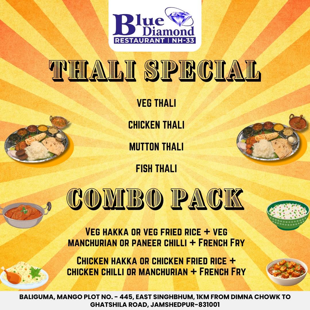 Blue Diamond NH33 menu